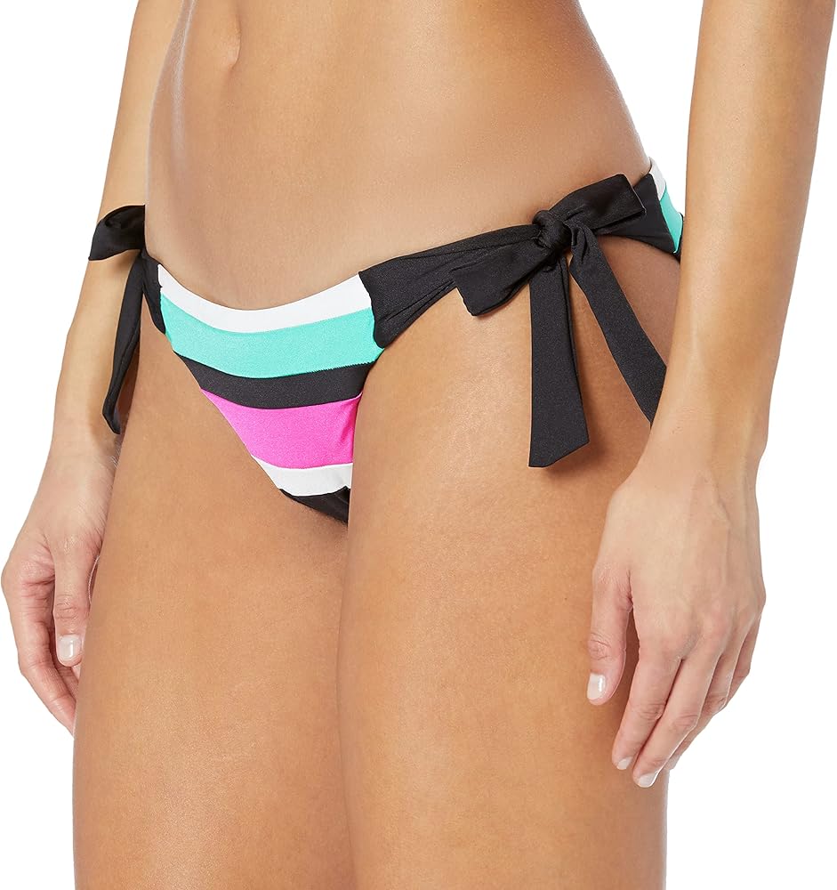 Trina Turk Women's Standard Mod Colorblock Soft Tie Side Bikini Bottom