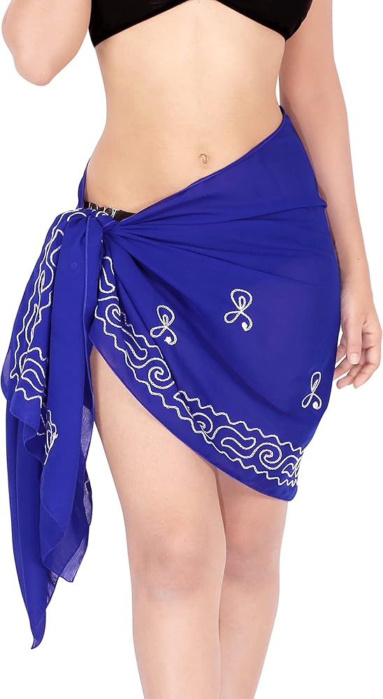 LA LEELA Women's Sarong Pareo Cover ups Wraps