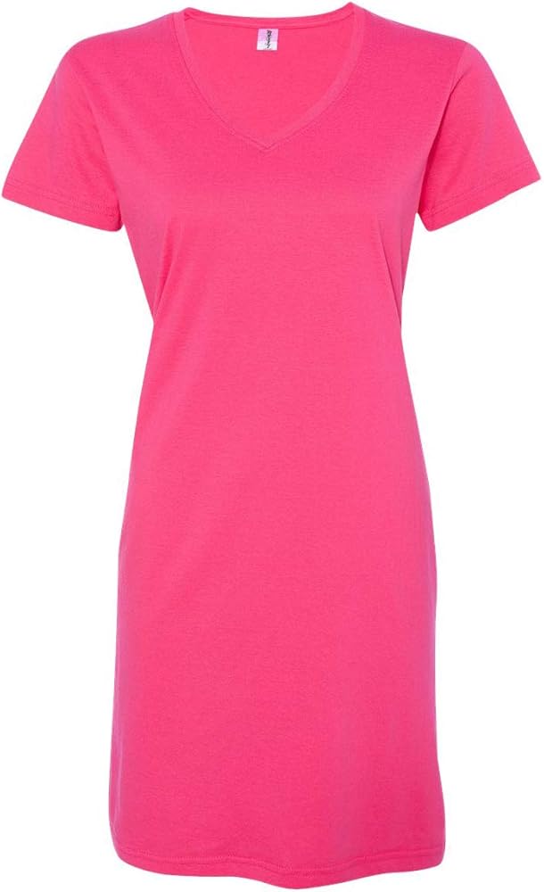 Women's Fine Jersey Crossover V-Neck Coverup Dress