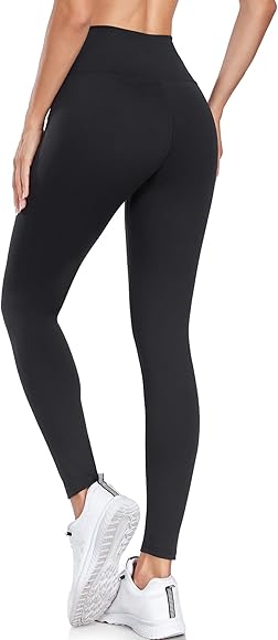 Gtievruo Leggins Deportivos Mujer Leggings Cintura Alta Opacos Pantalones de Yoga Mallas Deporte Leggings Mujer para Running Fitness Pilates