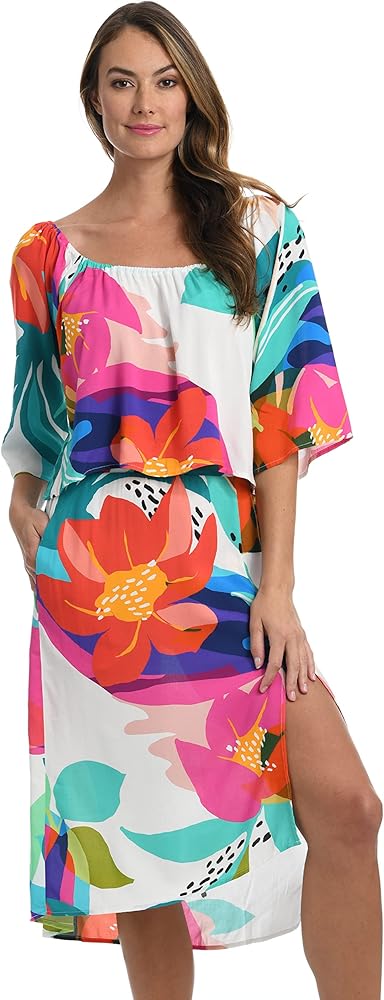 Bell Sleeve Top Swimsuit Cover Up