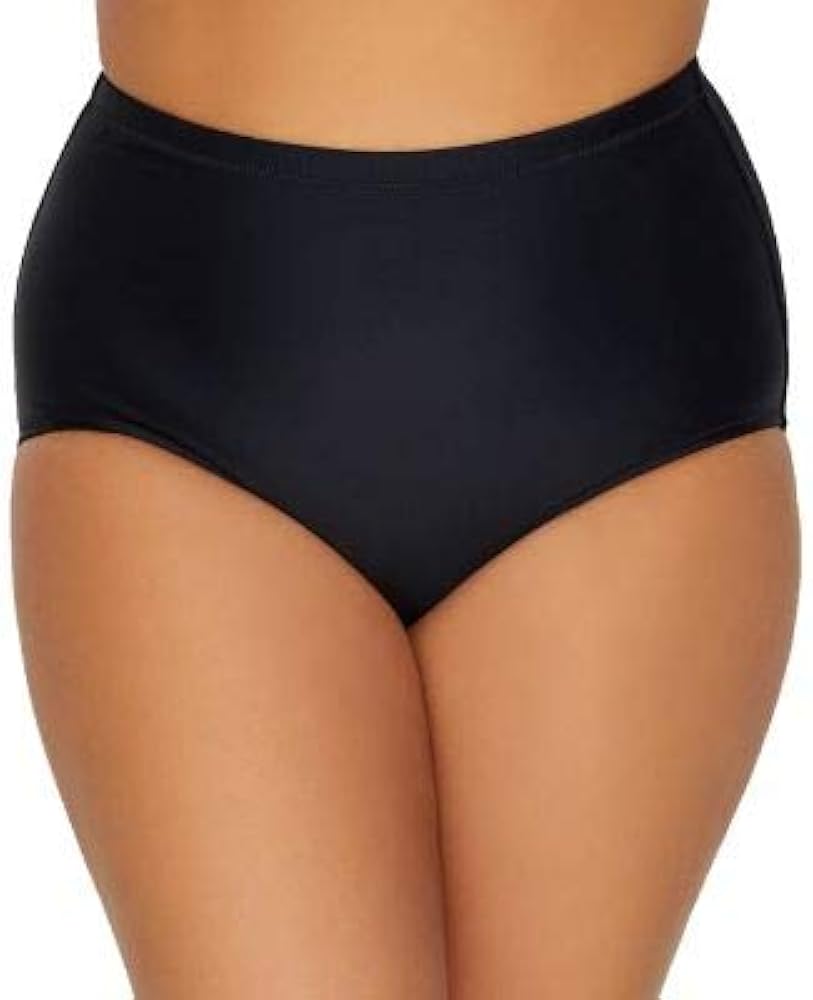 Trendy Plus Size Tummy-Control Bikini Bottom