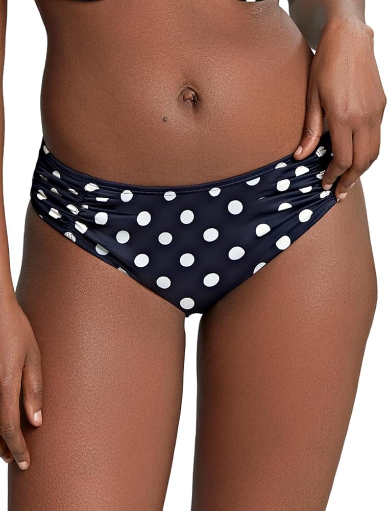 Panache Anya Riva Spot Gathered Bikini Bottom