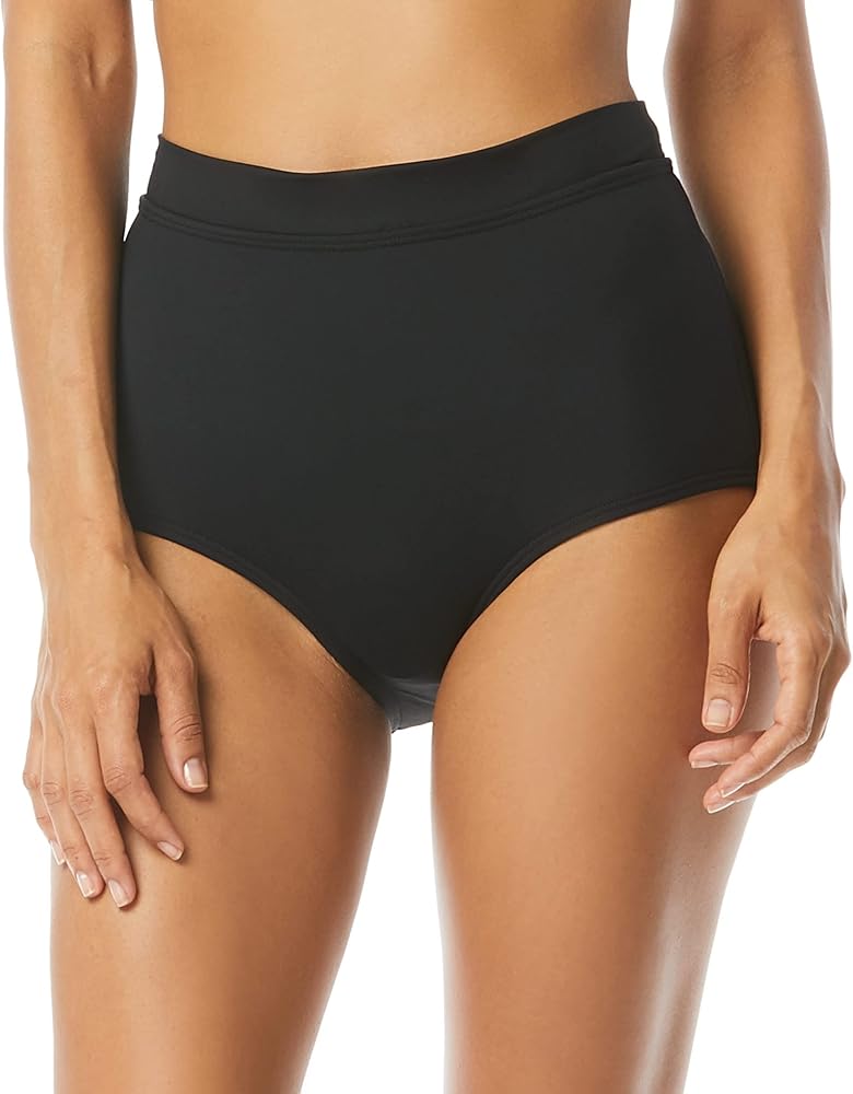 Coco Reef Power Pant High Waist Bikini Bottom with Tummy Control and Contour Shaping