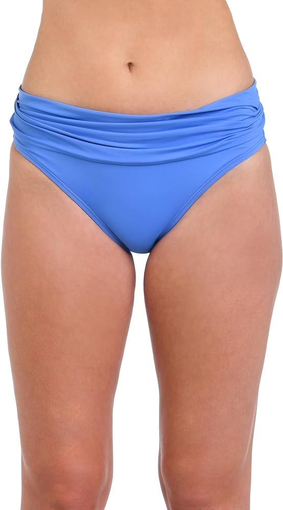 La Blanca Women's Island Goddess Banded Hipster Swimsuit Bottom