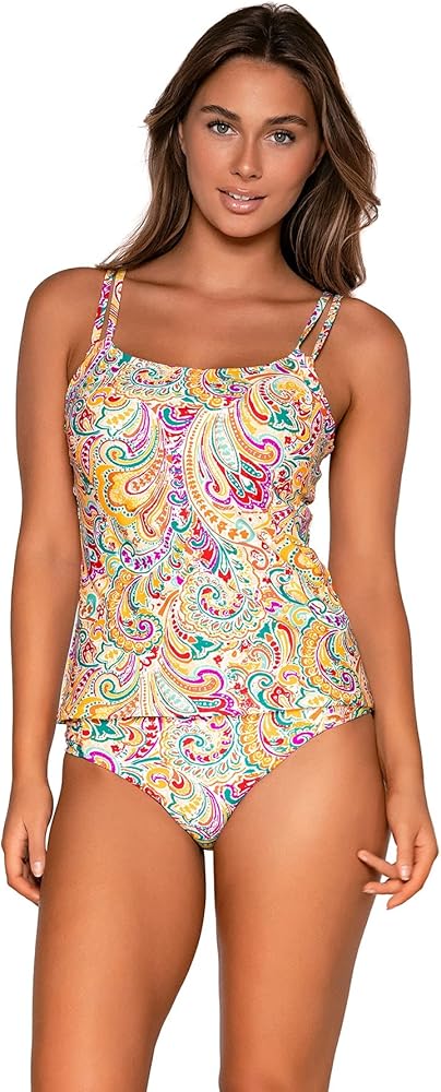 Sunsets Taylor Tankini Swim Top, Phoenix, 40E/38F/36G