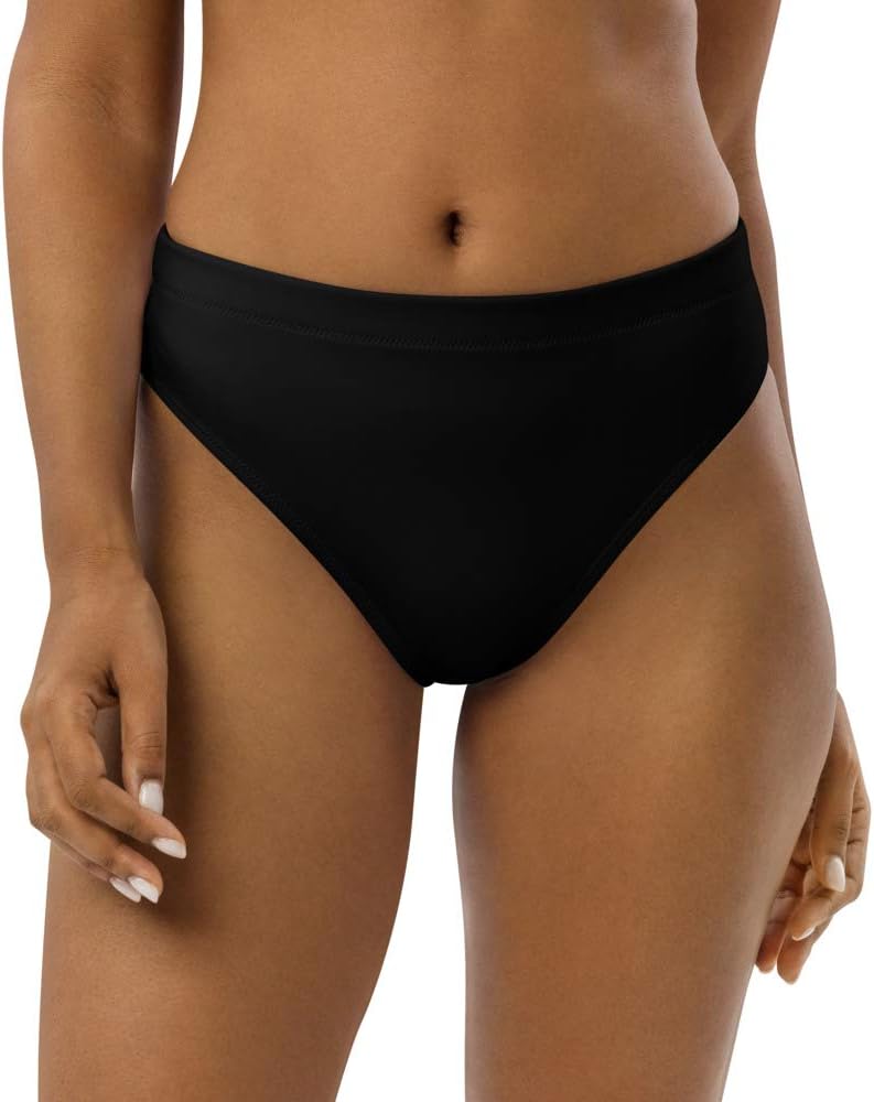 Recycled high-Waisted Bikini Bottom JunglePixie Black