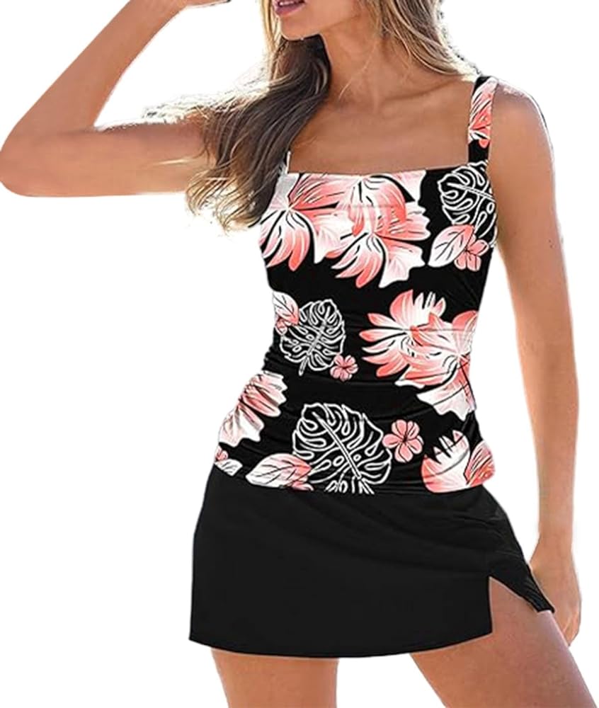 swim suits for women 2024 swim suit tankini top womens sport tankini swimsuits tankini ruffled v peplum tankini