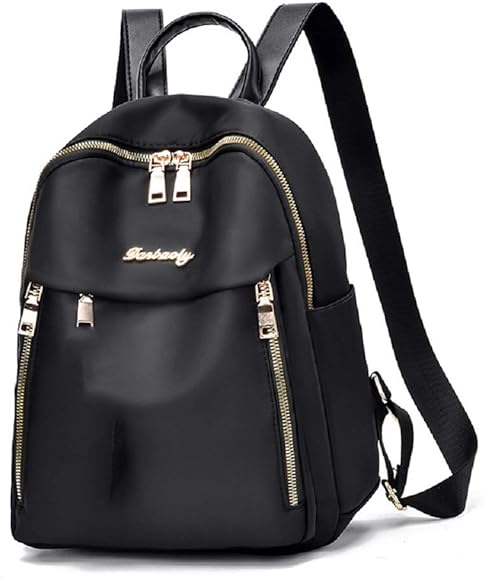 zhongningyifeng Mochila para mujer impermeable, de nailon, ligera, moderna, informal, de viaje, bolso de día