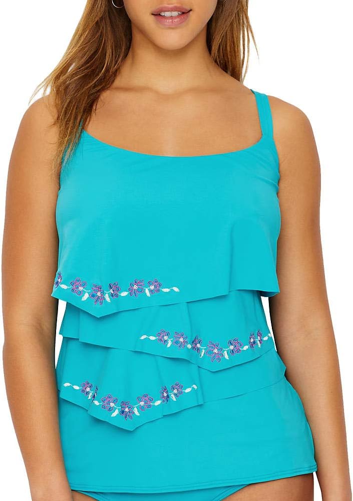 Coco Reef Costa Brava Ruffle Underwire Tankini Top