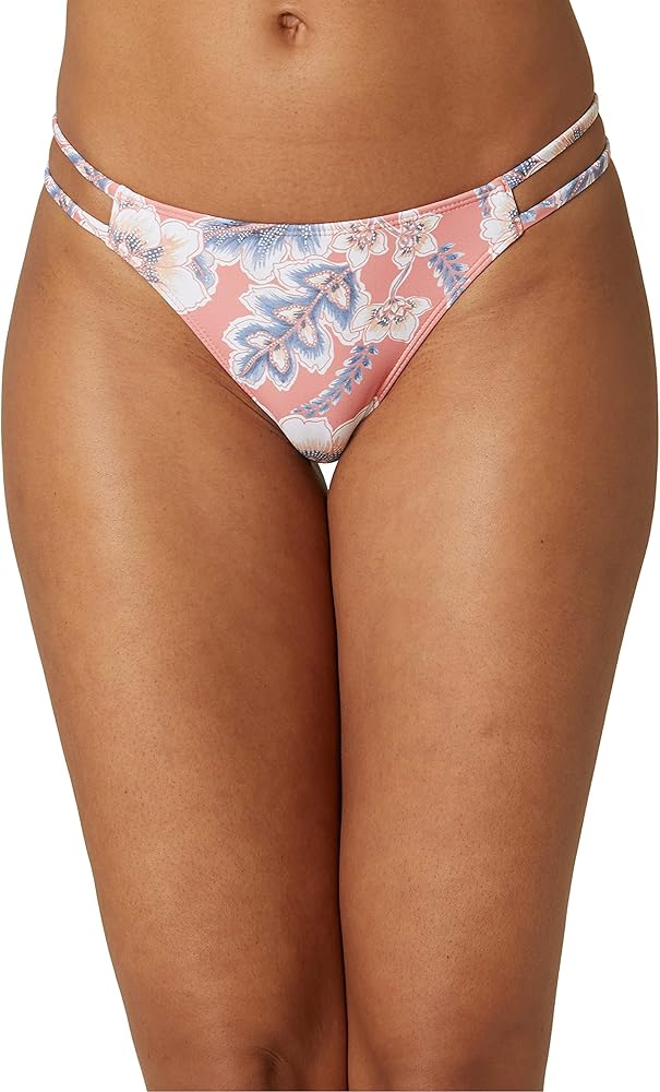 O'NEILL Womens Swimwear Swim Bottoms Canyon Clay/Cardiff S