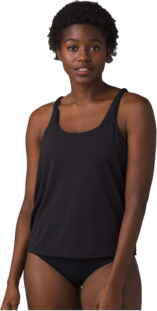 prAna Ainsley Tankini Black MD (Women's 8-10)