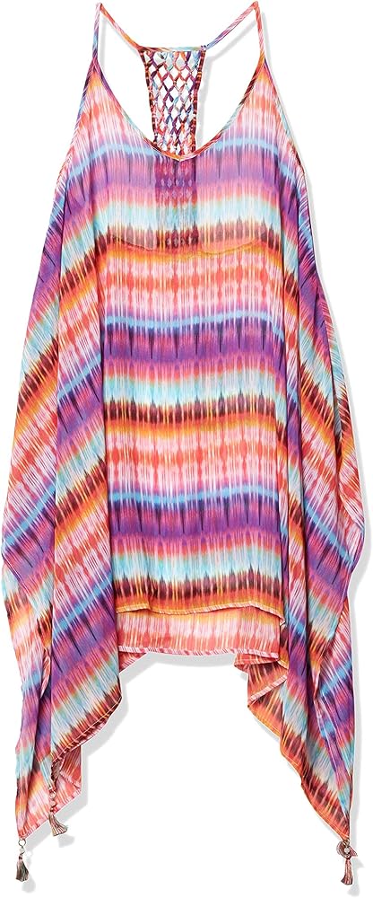 Bleu Rod Beattie womens Plus Size Caftan Swim Cover Up