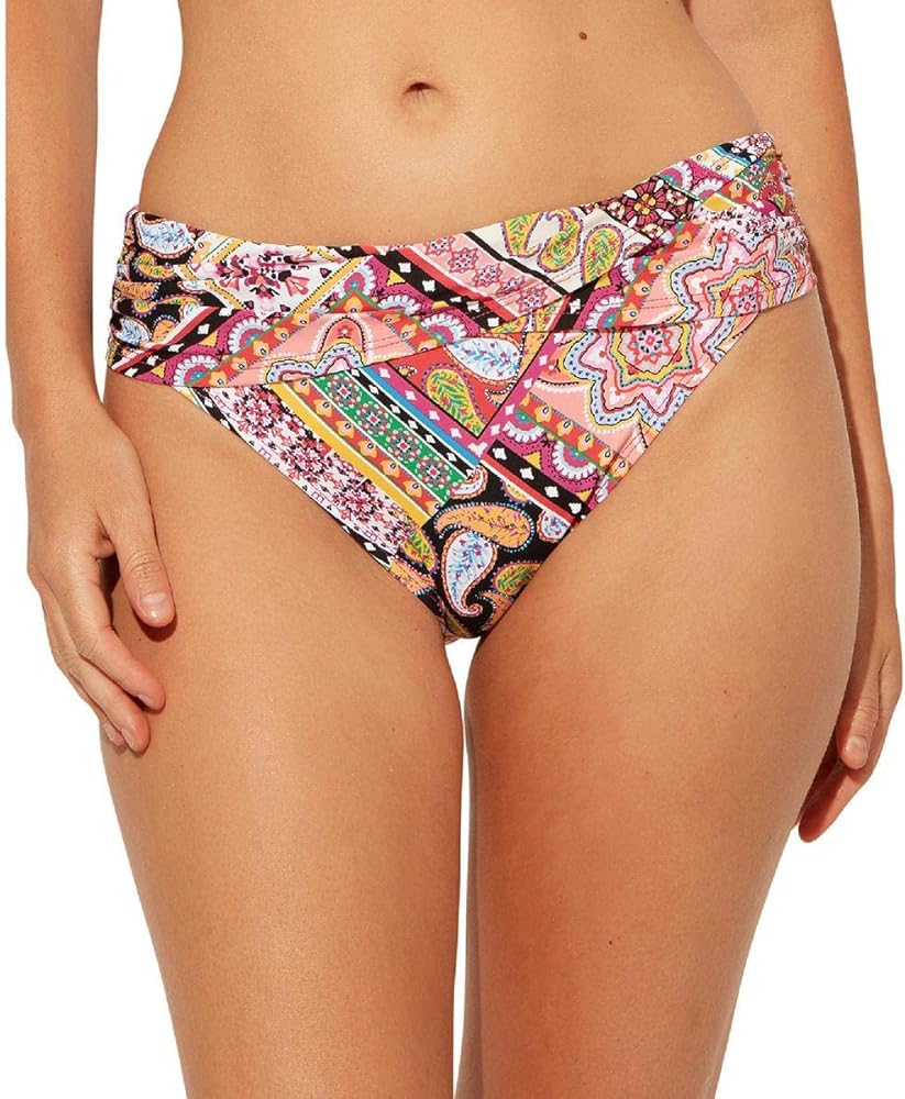 Bleu Rod Beattie Women's Just Cool Sarong Hipster Swim Bottom Pink