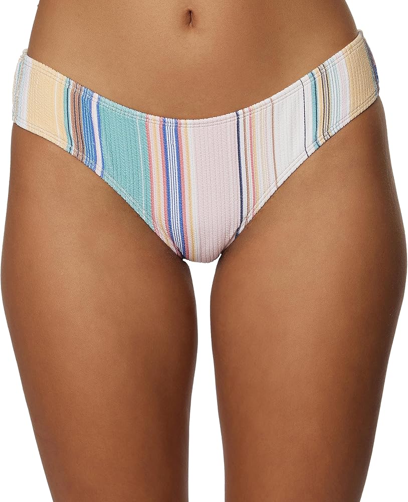 O'NEILL Women's Matira Bikini Bottoms - Cheeky Coverage Women's Bathing Suit Bottom with Hipster Fit