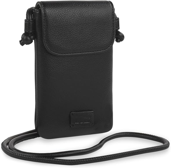 Lois - Bolso Móvil Mujer Bandolera de Piel PU, Nylon. Bolso Para Móvil Mujer Para Colgar. Mini Bolso Móvil Mujer. Bolso Bandolera Mujer Pequeño de Marca 317421