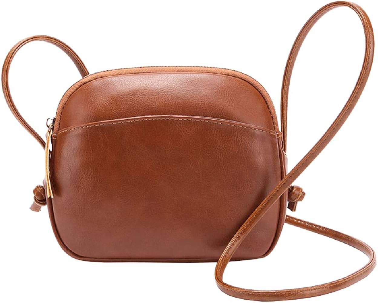 zhongningyifeng Bolso cruzado para mujer, pequeño, bonito bolso de hombro de piel sintética para niñas, bolso de teléfono de moda, ligero