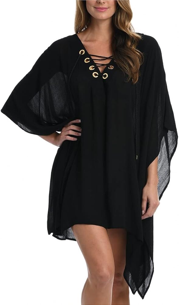 La Blanca Women's Lace-up Caftan