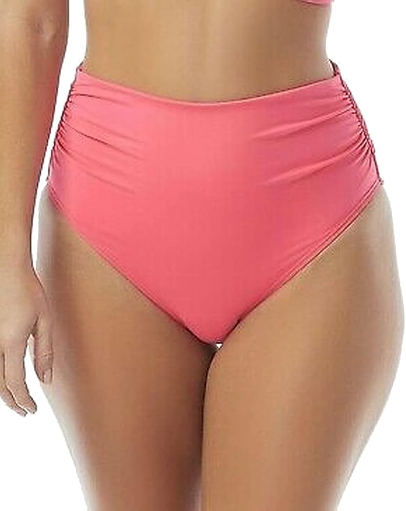 Coco Reef Impulse Rollover Bikini Bottom — Side Shirred Low Rise or High Waisted Swim Bottom