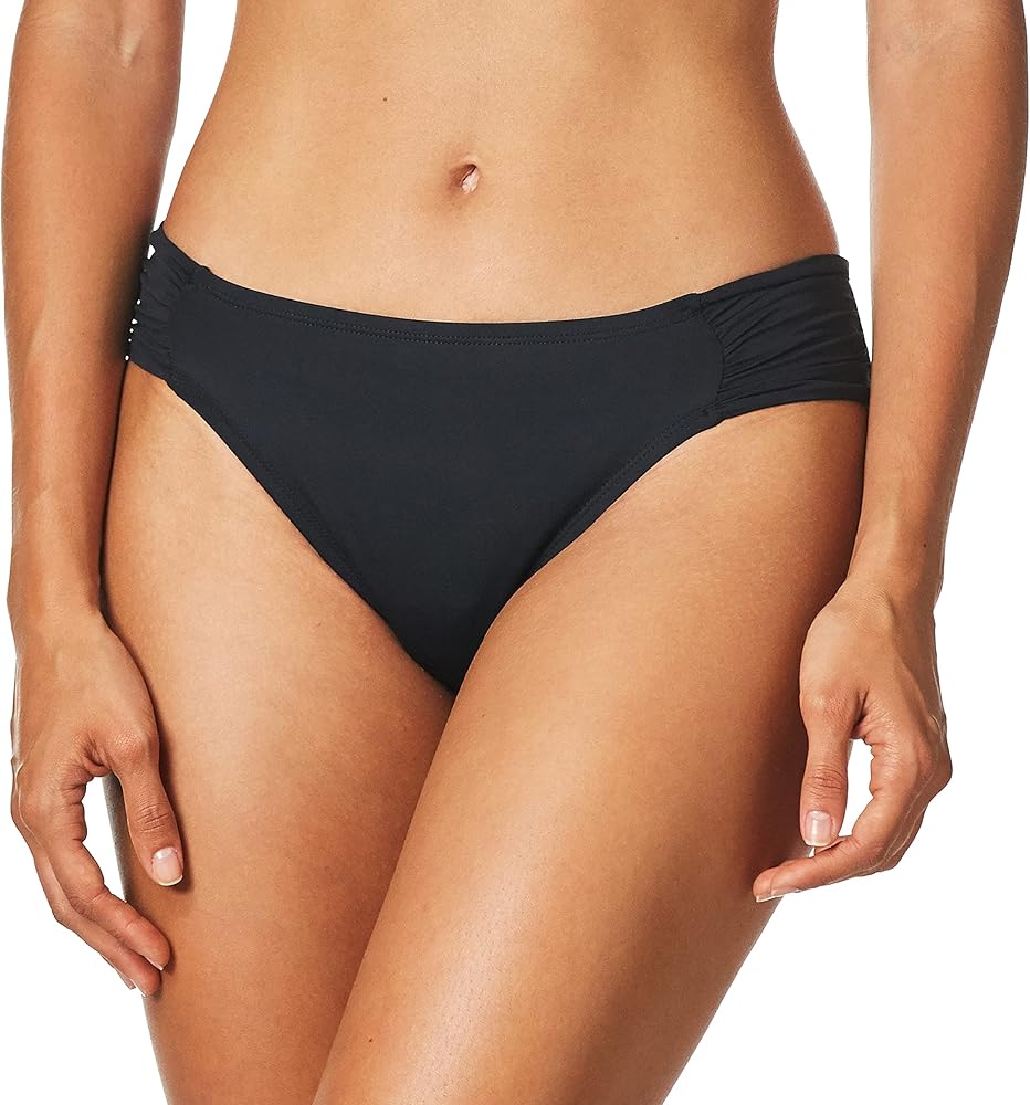 La Blanca Women's Standard Island Goddess Side Shirred Hipster Swimsuit Bottom