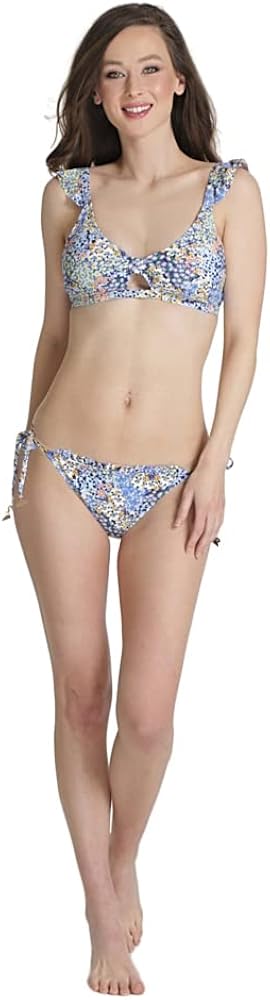 C&C California Women's Standard Ruffle String Tie Bottom