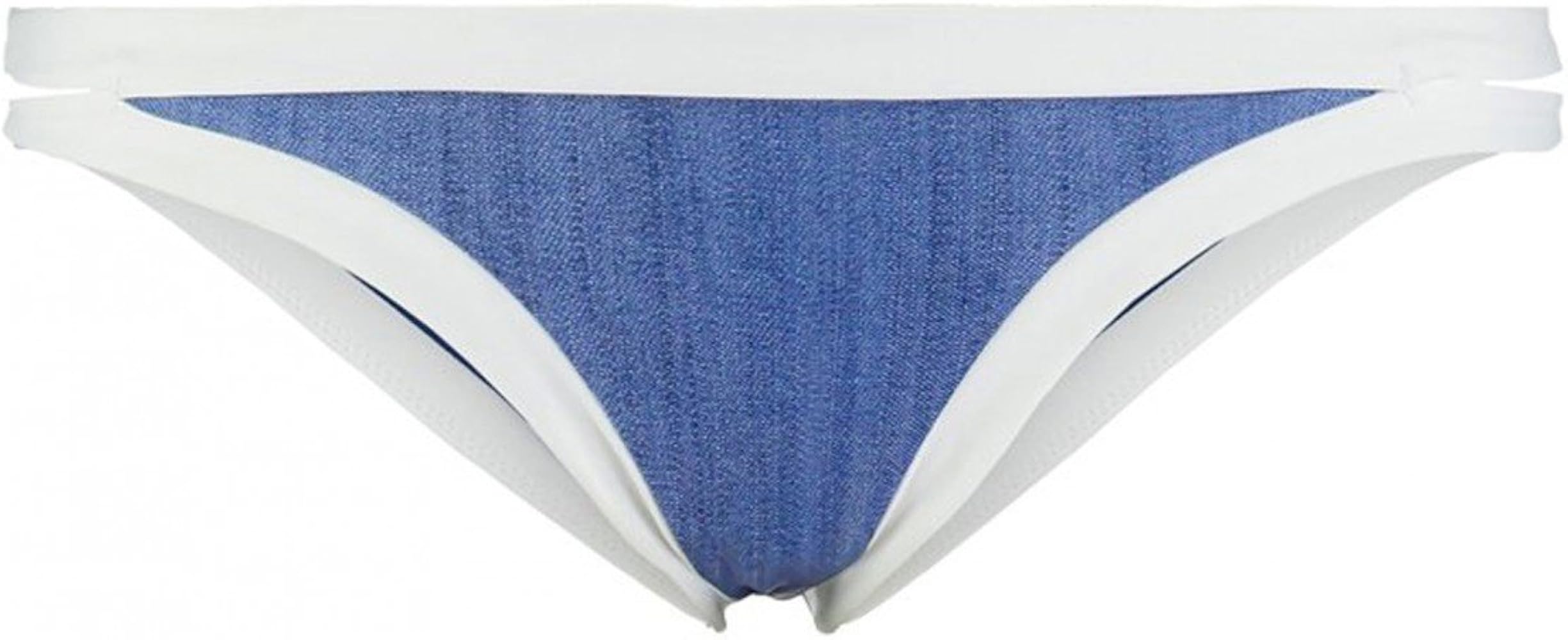 Seafolly Women's Standard Block Party Brazilian Low Rise Bikini Bottom Swimsuit