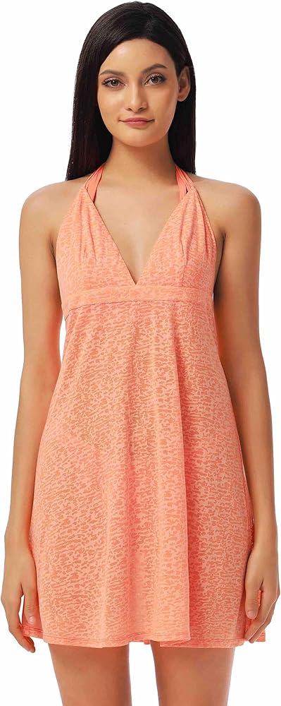 Lucky Brand Women's Standard Burnout Halter Dress