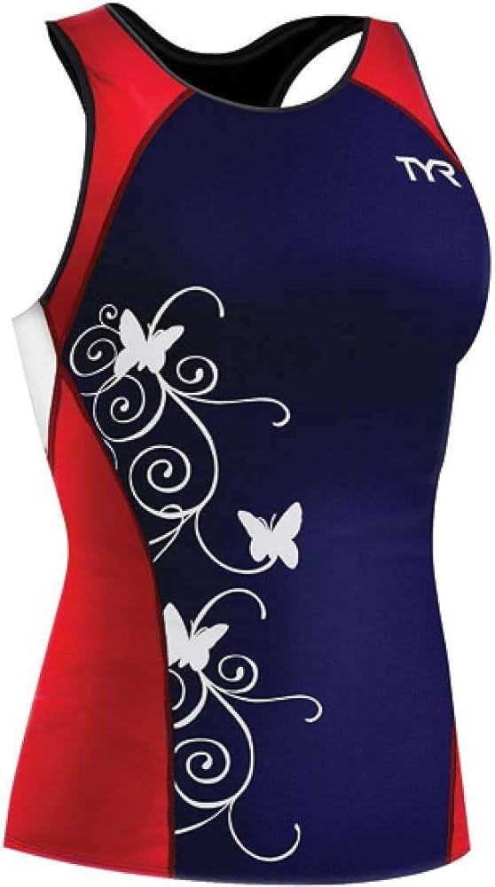 TYR Sport Women's Competitor Fitted Print Tankini Top