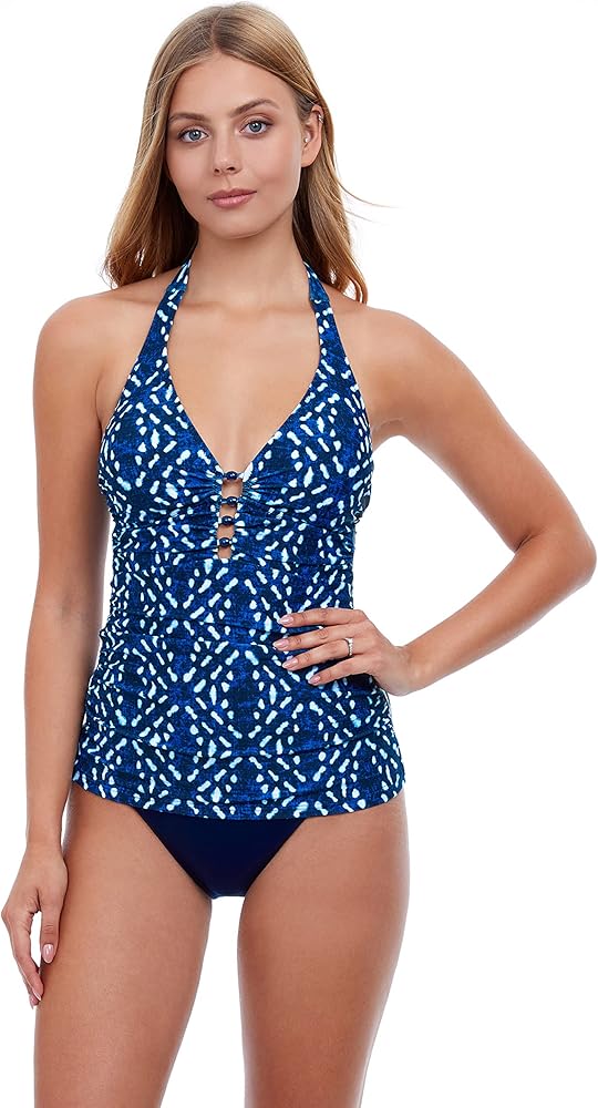 Profile by Gottex Women's Malaku Halter Tankini