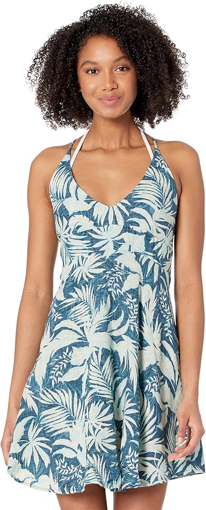 Rip Curl Sun Rays Cover-Up Dress Dark Teal MD