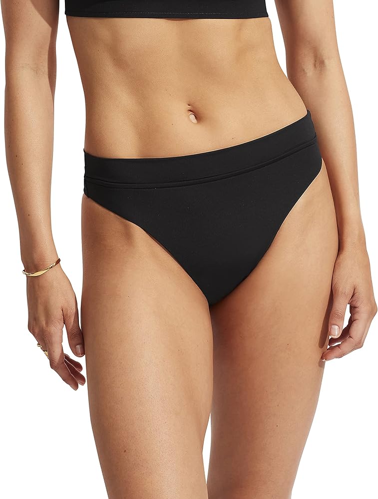 Seafolly Women's High Waist Rio Pant Bikini Swimsuit Swimwear