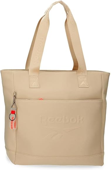 Reebok Noah Bolso shopping 15,6" Beige 36x36x12 cms Poliéster