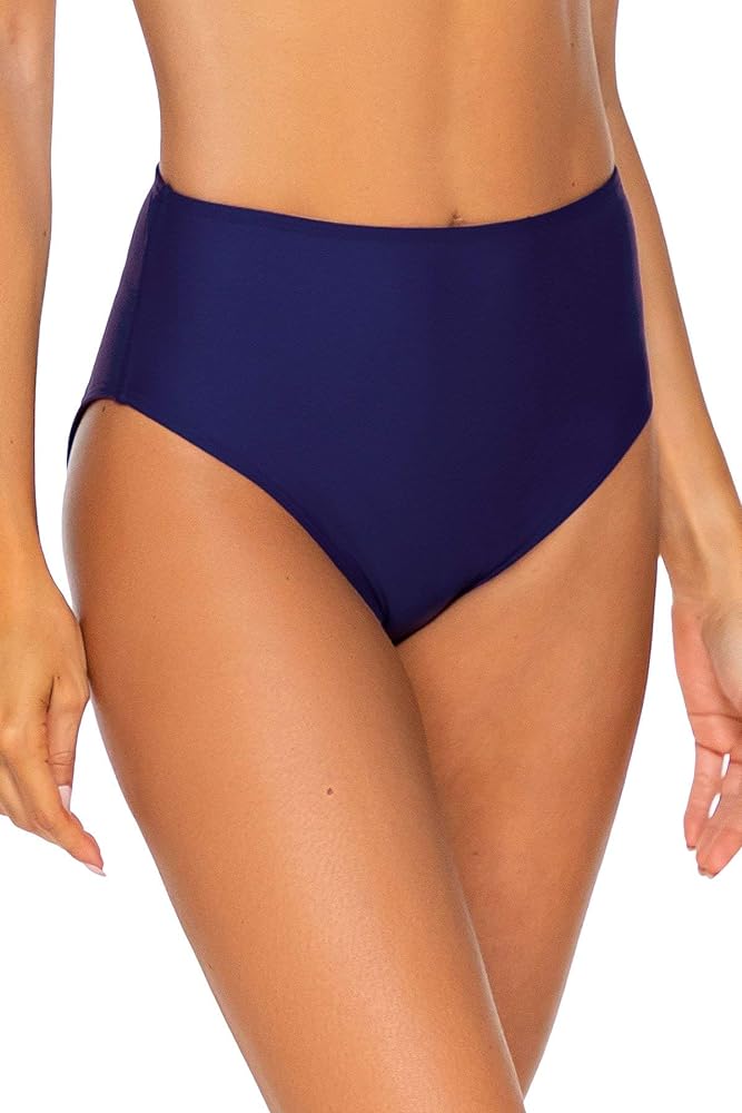 Sunsets Women's Seamless High-Waist Bikini Bottom