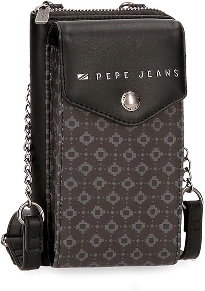 Pepe Jeans Bethany carteras y monederos de piel sintética, negro, verde, diferentes tamaños