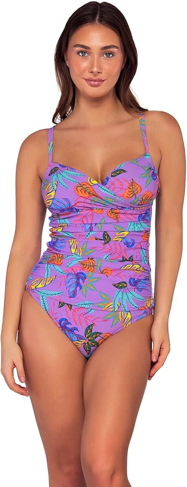 Sunsets Serena Tankini Swim Top, Isla Bonita, 40F/38G/36H