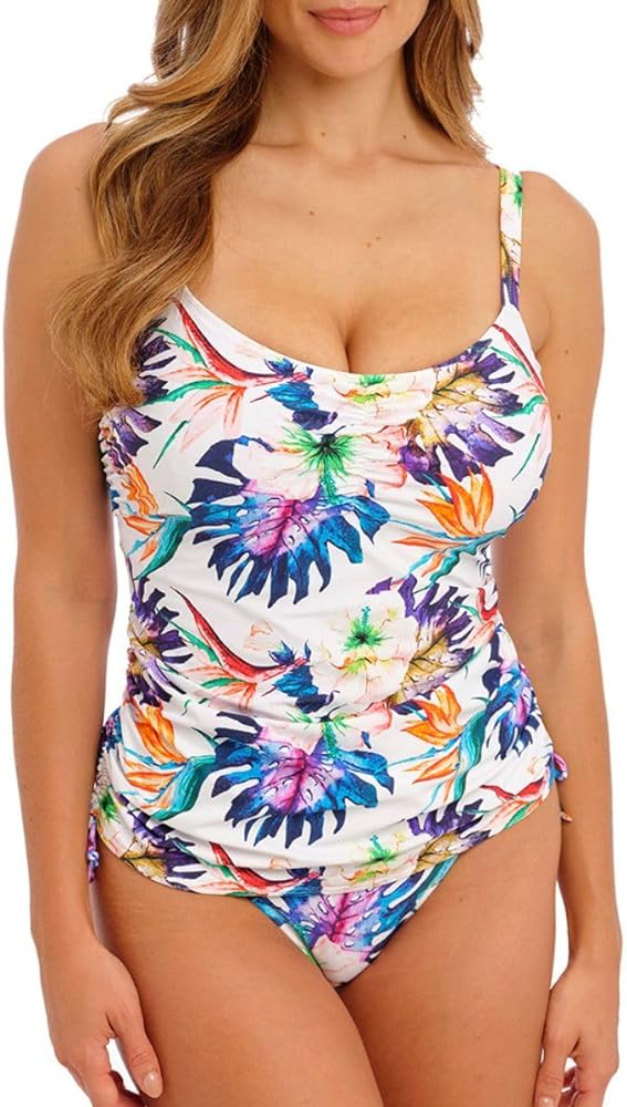 Fantasie Paradiso Twist Underwire Tankini Top 36F, Multi