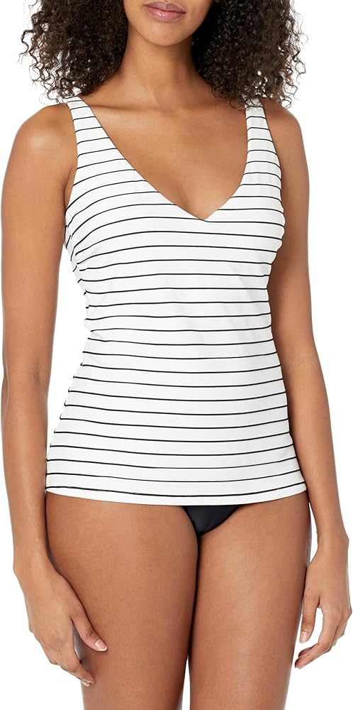 Skye Women's Standard Bridget D, Dd V-Neck Tankini Top Swimsuit