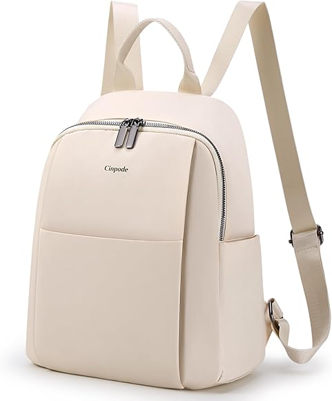 Cinpode Mochila Antirrobo Mujer, Bolso Mochila Pequeña Mujer Mini Casual Universidad Bolsos de Viaje Impermeable Mochilas Deportivas Mujer Moderna Elegante Para Niñas Travel Backpack de Nylon