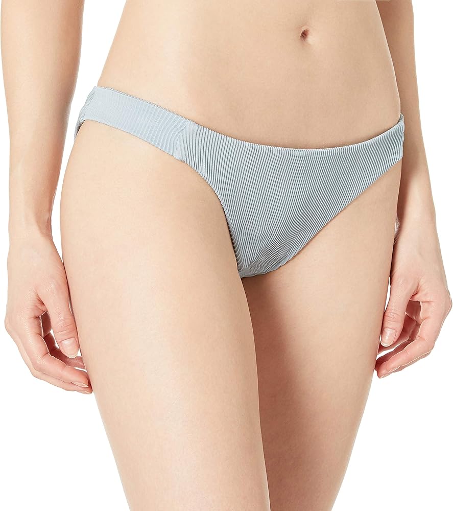 RVCA Women's Standard Salt Wash Medium Coverage Bikini Bottom