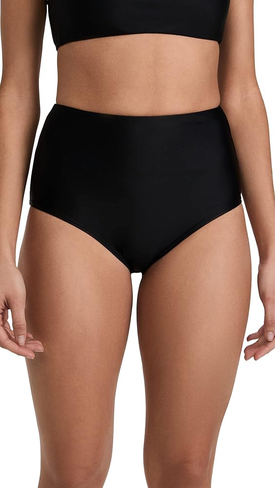 Madewell Women's Second Wave Retro High-Waisted Bikini Bottoms