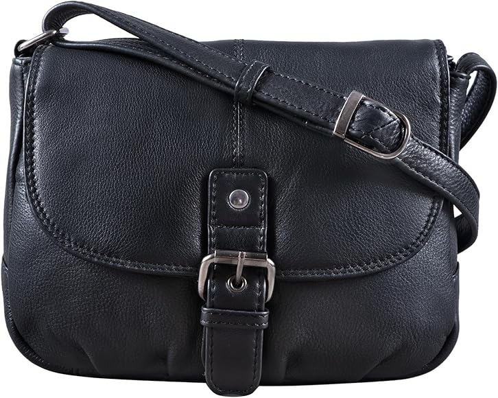 STILORD 'Iris' Bolso Bandolera Mujer Piel Bolso Piel Pequeño Mujer Bolso Hombro Salir Noche Festa Bolso Bandolera Auténtico Cuero