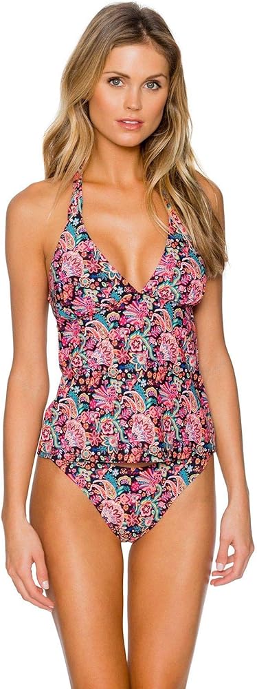 Sunsets Women's Standard Hayden Halterkini Halter Tankini Top Swimsuit