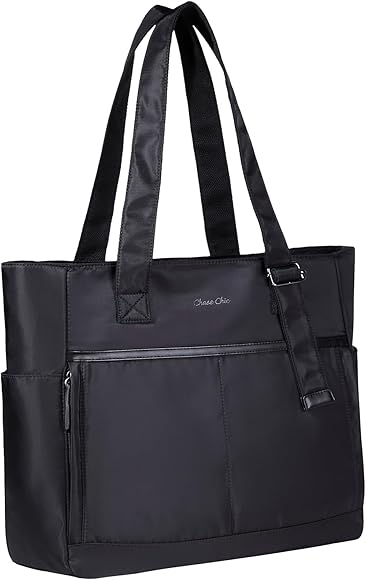 Chase Chic Bolso Tote Mujer, Bolso para Portatil 15,6 Pulgadas Laptop, Bolso Shopper Portadocumentos Grande Impermeable