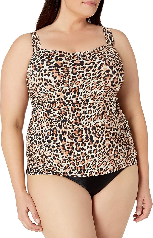 Profile by Gottex Women's Plus-Size Sweetheart Tankini Top Swimsuit