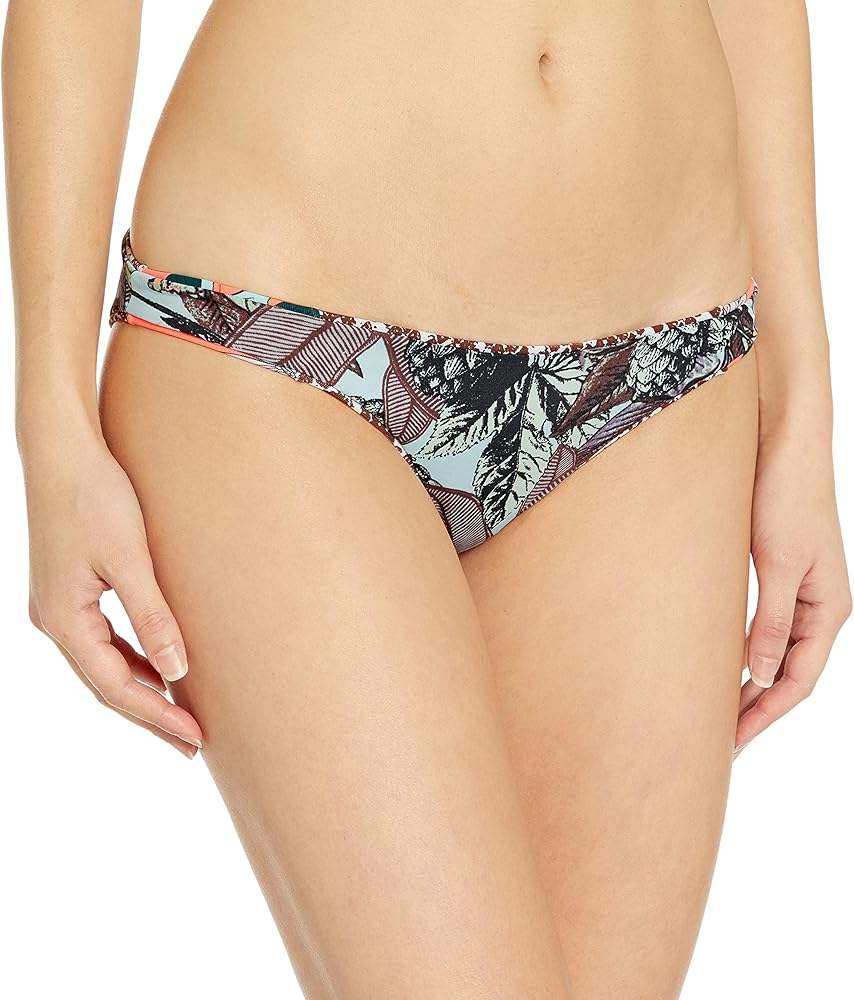 Maaji Women's Flirt Reversible Cheeky Cut Bikini Bottom Swimsuit