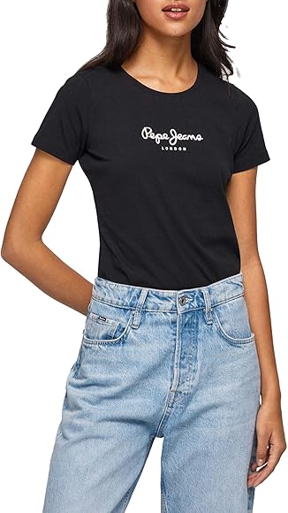 Pepe Jeans New Virginia SS N T-Shirt para Mujer