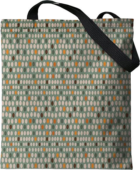 Loxato Bolsa Tela Mujer - Tote Bag con Cremallera - Bolso Grande Mujer 37x42cm - Tote Bag Tela Aesthetic - Bolsos de Mujer con Cremallera y Bolsillo Interior - Bolso Mujer