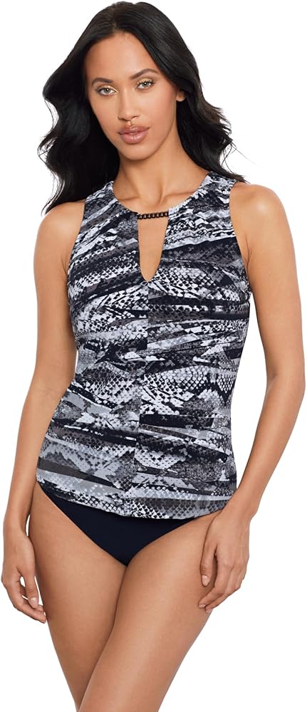 MagicSuit Women's Swimwear Chanae Soft Cup Adjustable Tankini Top Separate