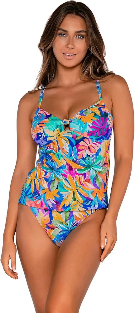 Sunsets Maeve Tankini Women's Swimsuit Top with Underwire