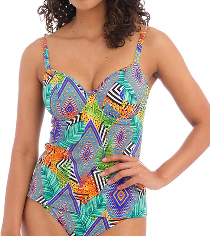 Freya Women's Standard Cala Palma Uw Plunge Tankini Top